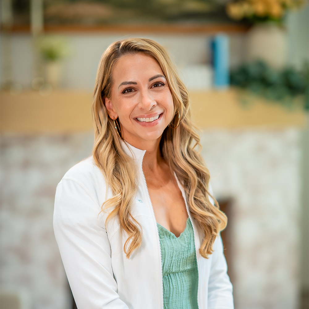 Headshot of Dr. Eleanor Patterson, DMD, co-owner of Patterson & Co Dental Care in Hoschton, GA