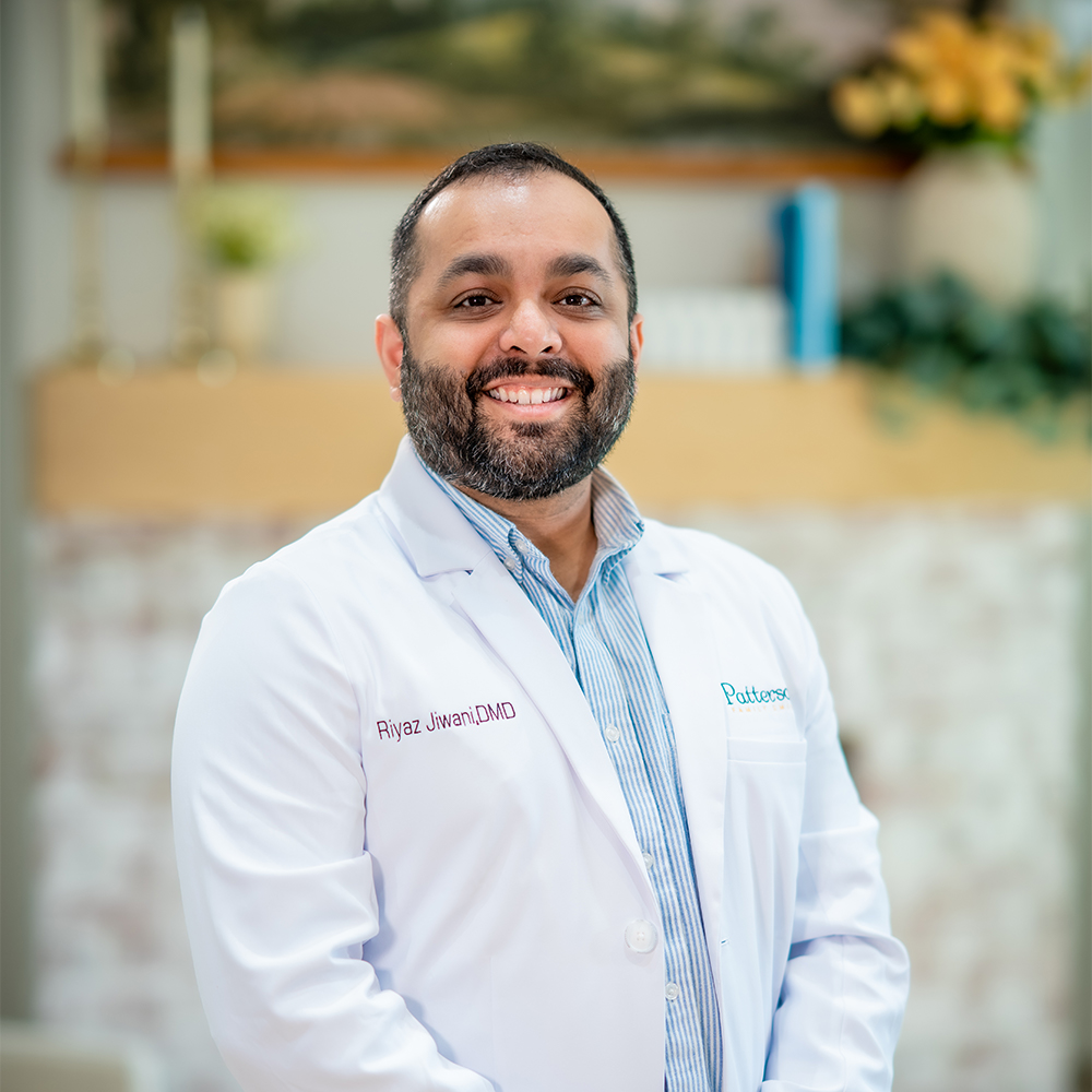 Headshot of Dr. Riyaz Jiwani, DMD, dentist at Patterson & Co Dental Care in Hoschton, GA
